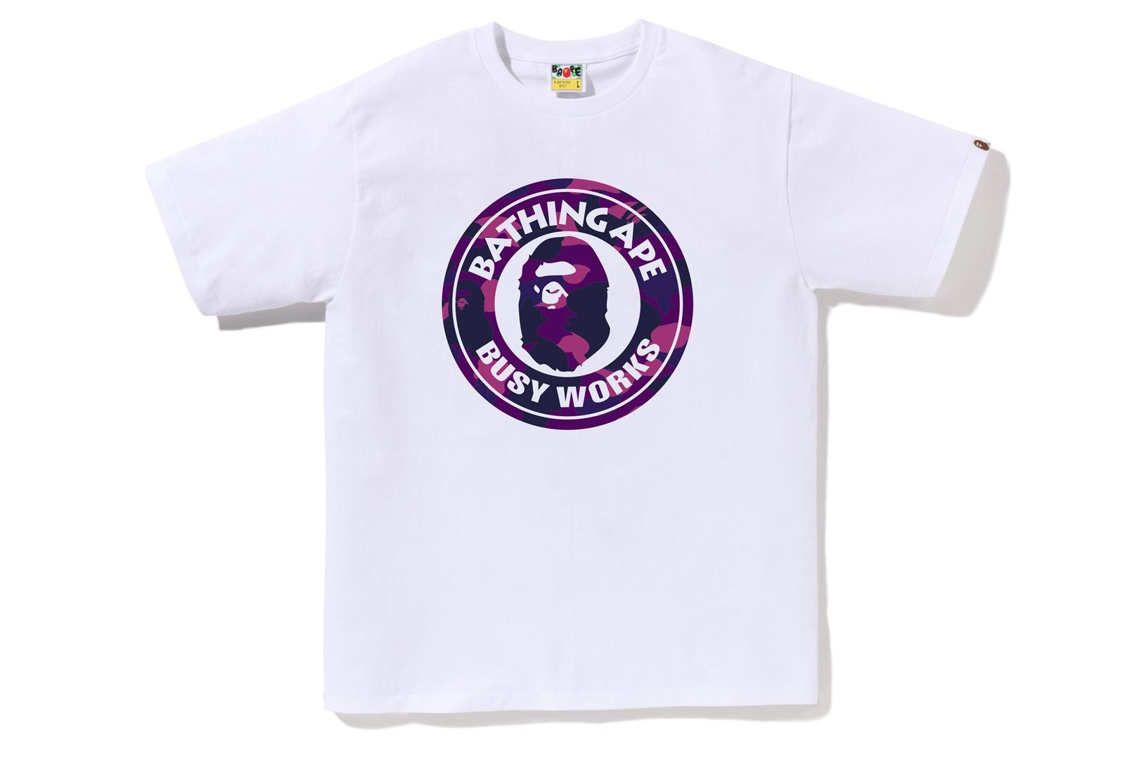 COLOR CAMO BUSY WORKS TEE sold by Bape product image thumbnail 5