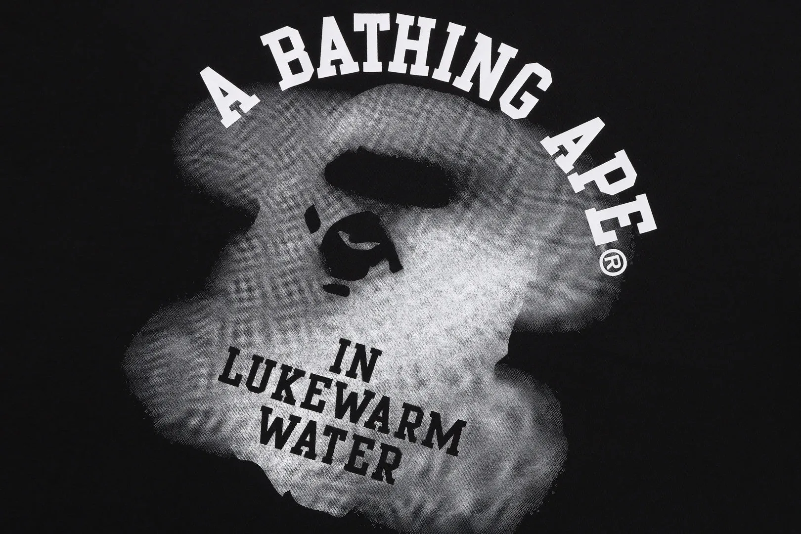 WATER PRINT COLLEGE LOGO RELAXED FIT TEE sold by Bape product image thumbnail 3