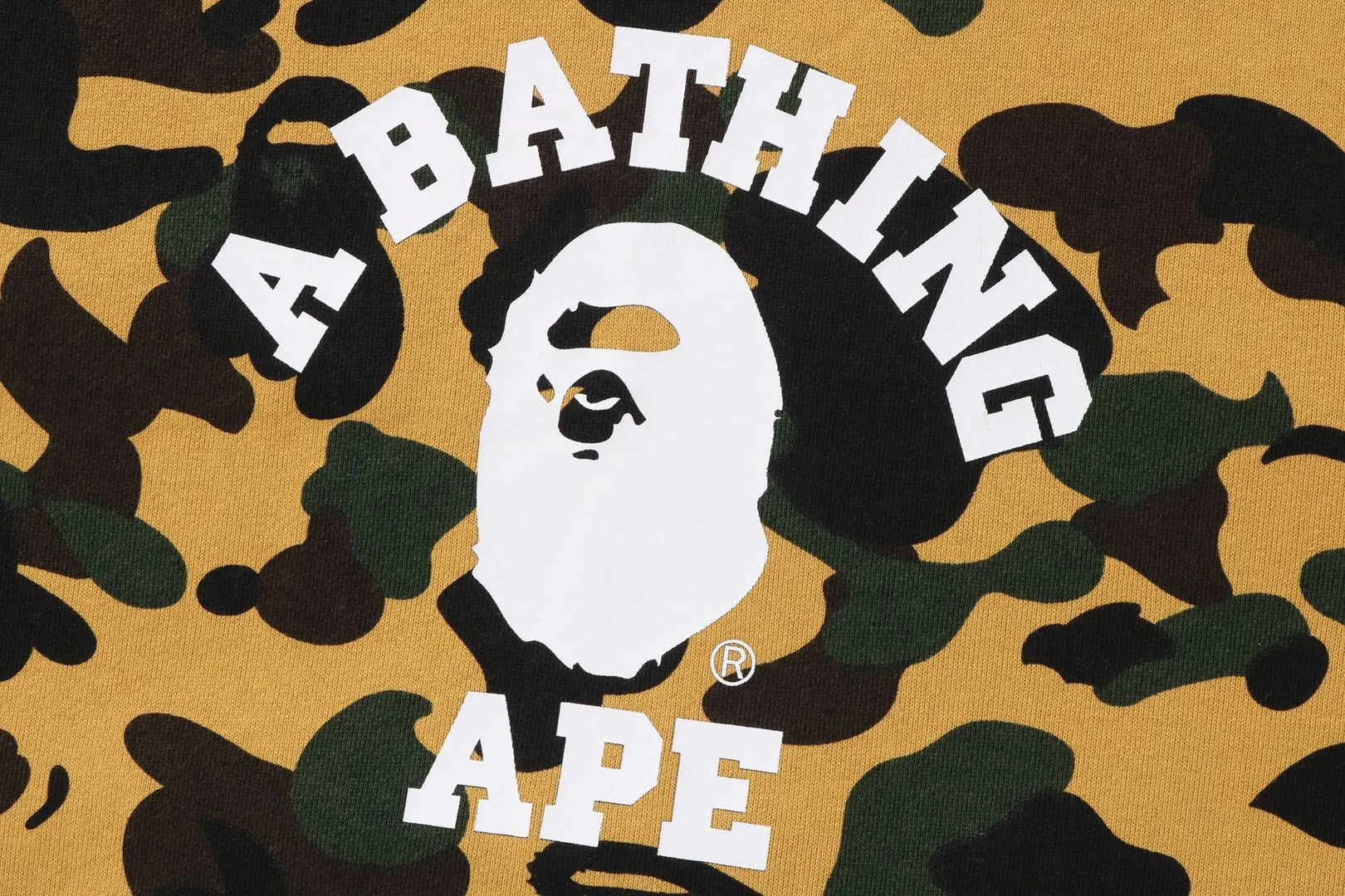 1ST CAMO COLLEGE PULLOVER HOODIE sold by Bape product image thumbnail 2