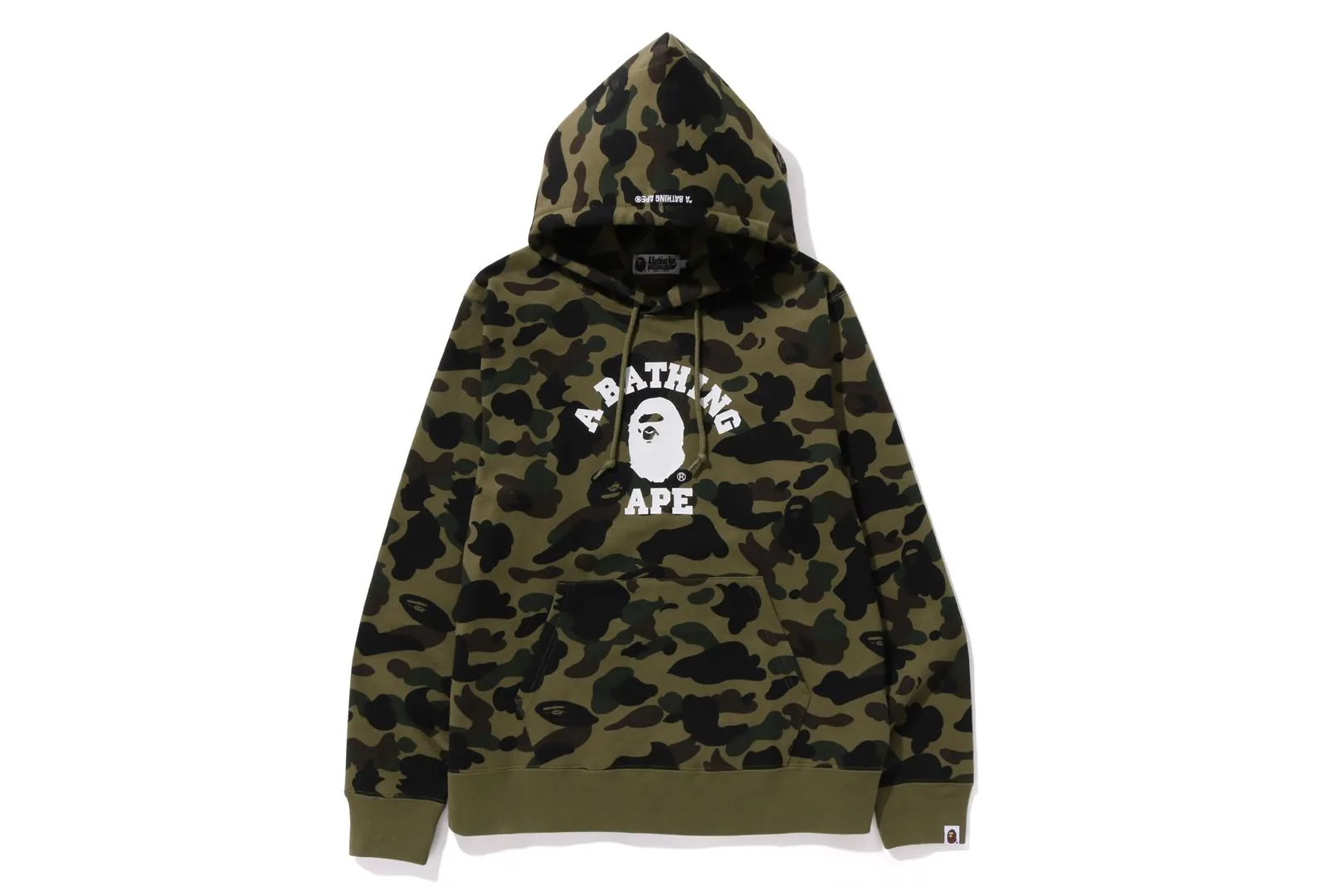 1ST CAMO COLLEGE PULLOVER HOODIE sold by Bape product image thumbnail 4
