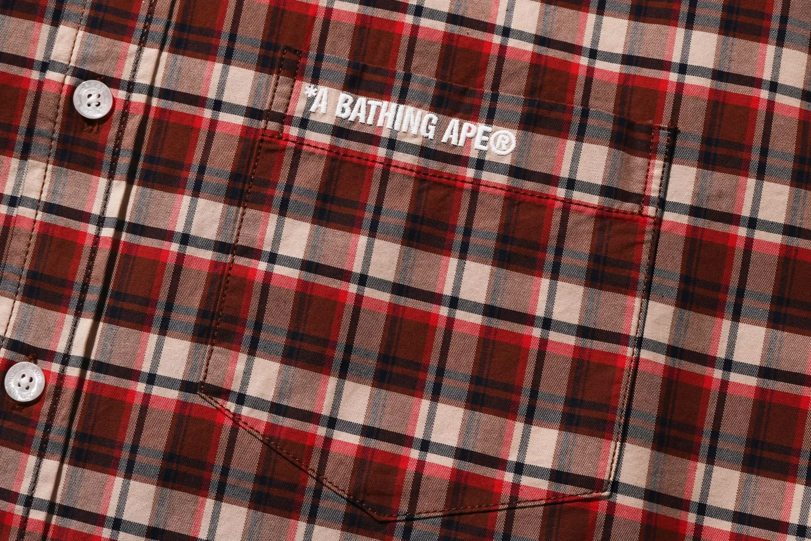 BAPE CHECK SHIRT sold by Bape product image thumbnail 3