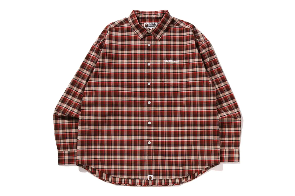 BAPE CHECK SHIRT sold by Bape