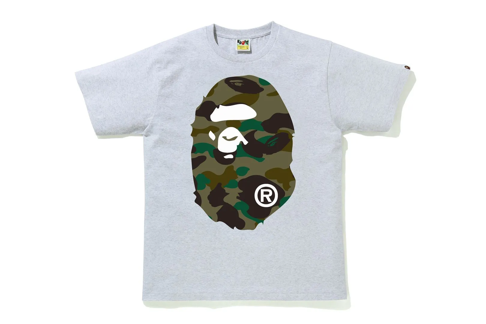 1ST CAMO BIG APE HEAD TEE sold by Bape product image thumbnail 5