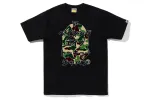ABC CAMO JAPANESE LETTERS TEE sold by Bape