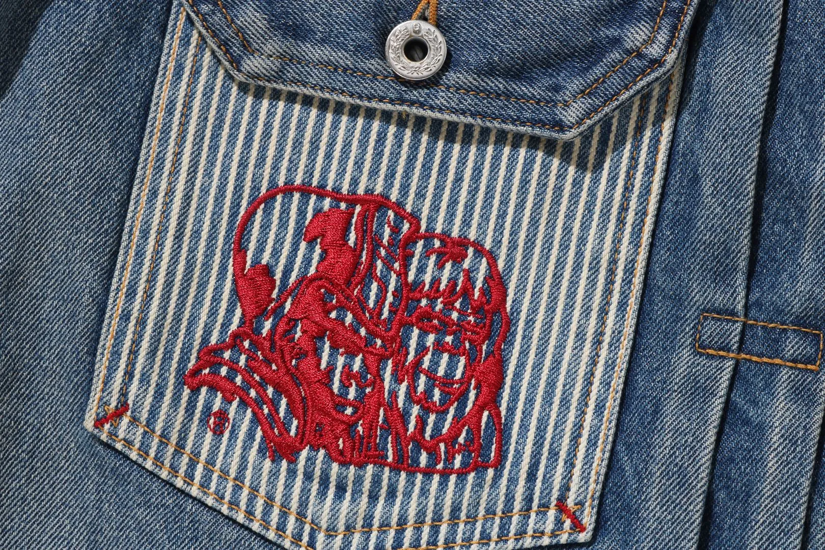 BAPE X SEAN WOTHERSPOON 】 CRAZY DENIM JACKET | Parallel