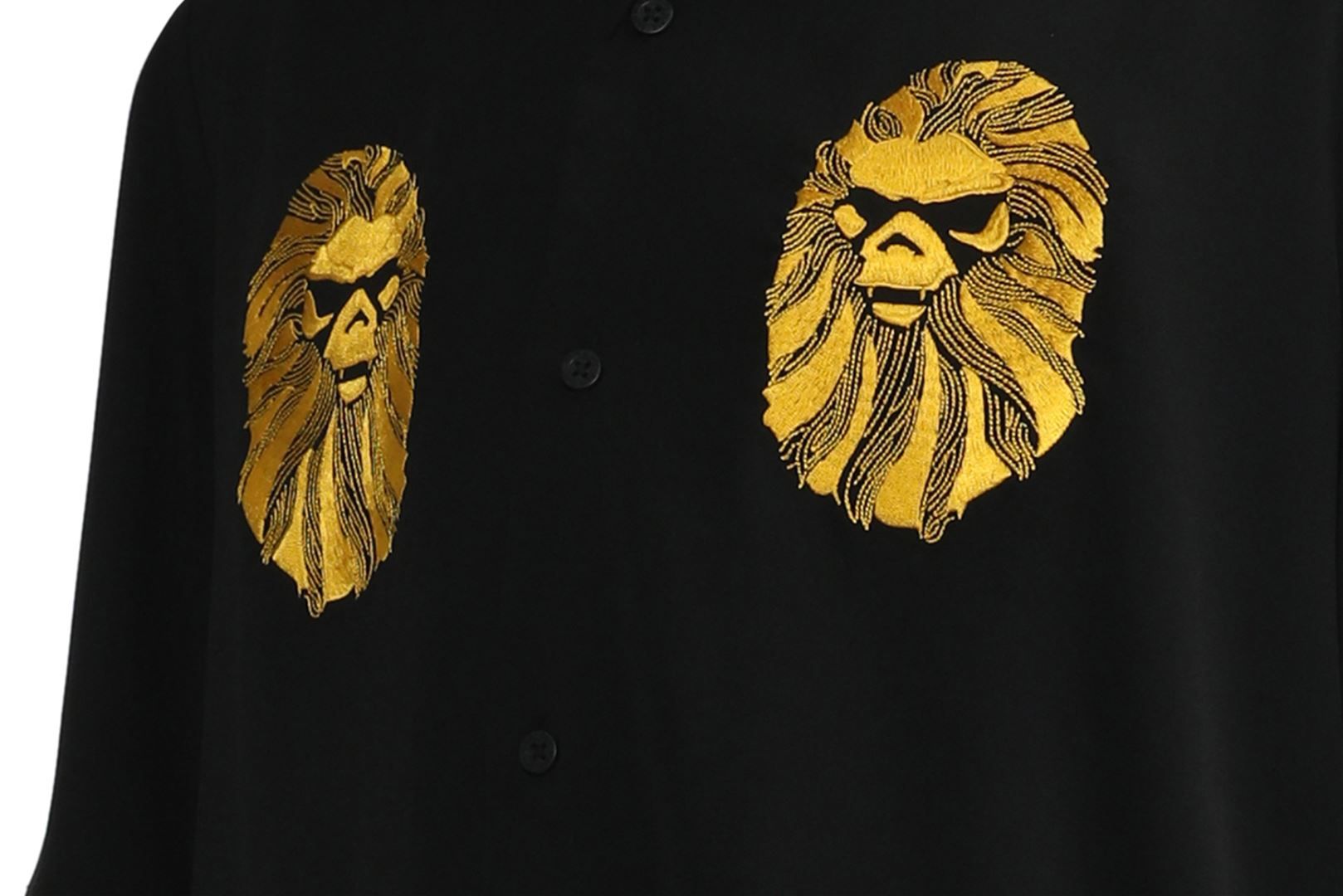 【 BAPE BLACK 】APE HEAD BOWLING S/S SHIRT sold by Bape product image thumbnail 3