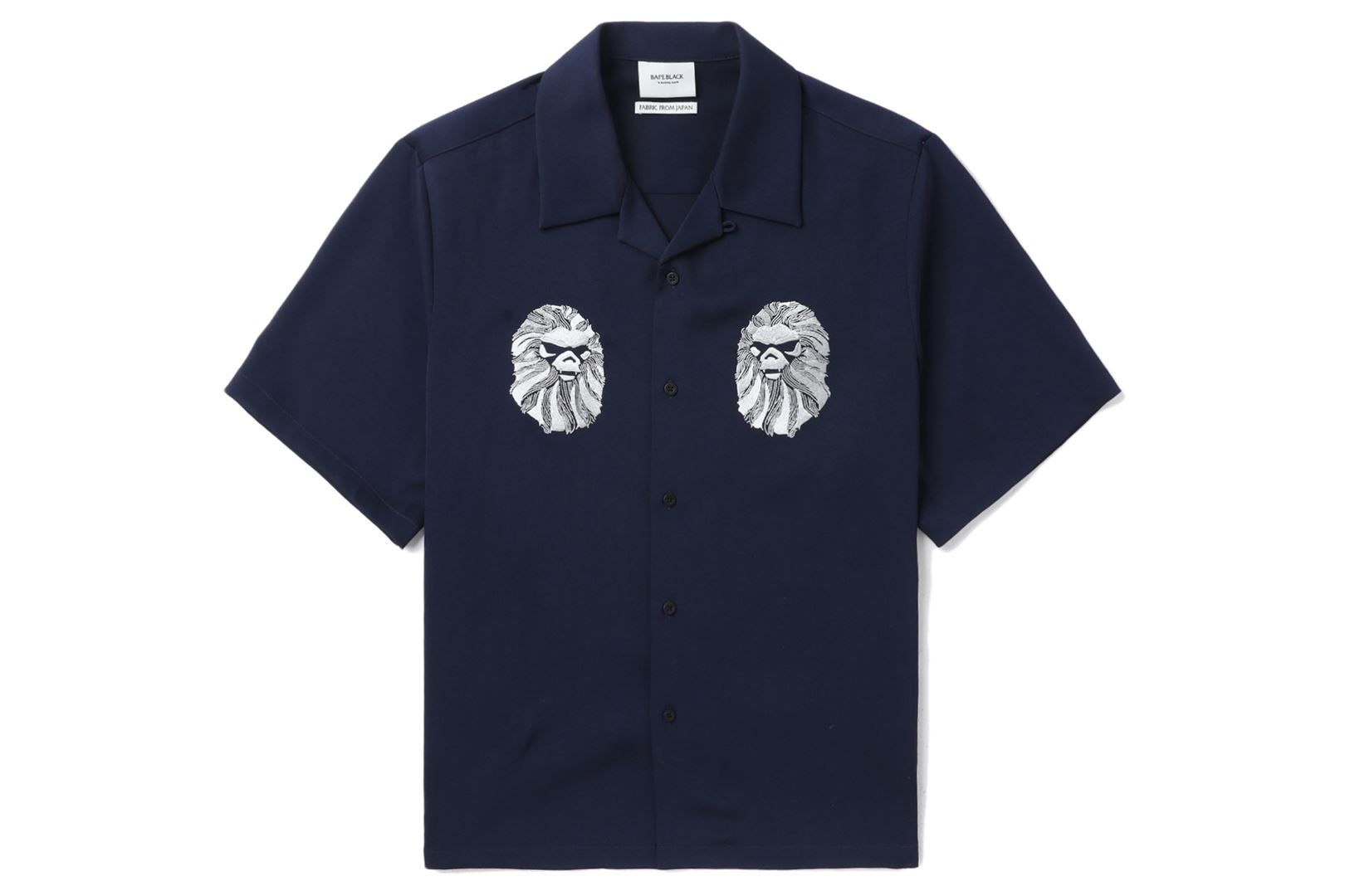 【 BAPE BLACK 】APE HEAD BOWLING S/S SHIRT sold by Bape product image thumbnail 5