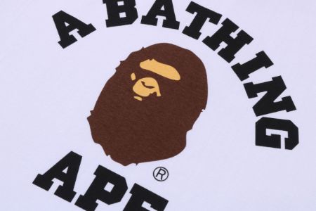 PIGMENT COLLEGE TEE sold by Bape