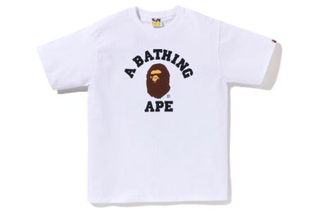 PIGMENT COLLEGE TEE sold by Bape