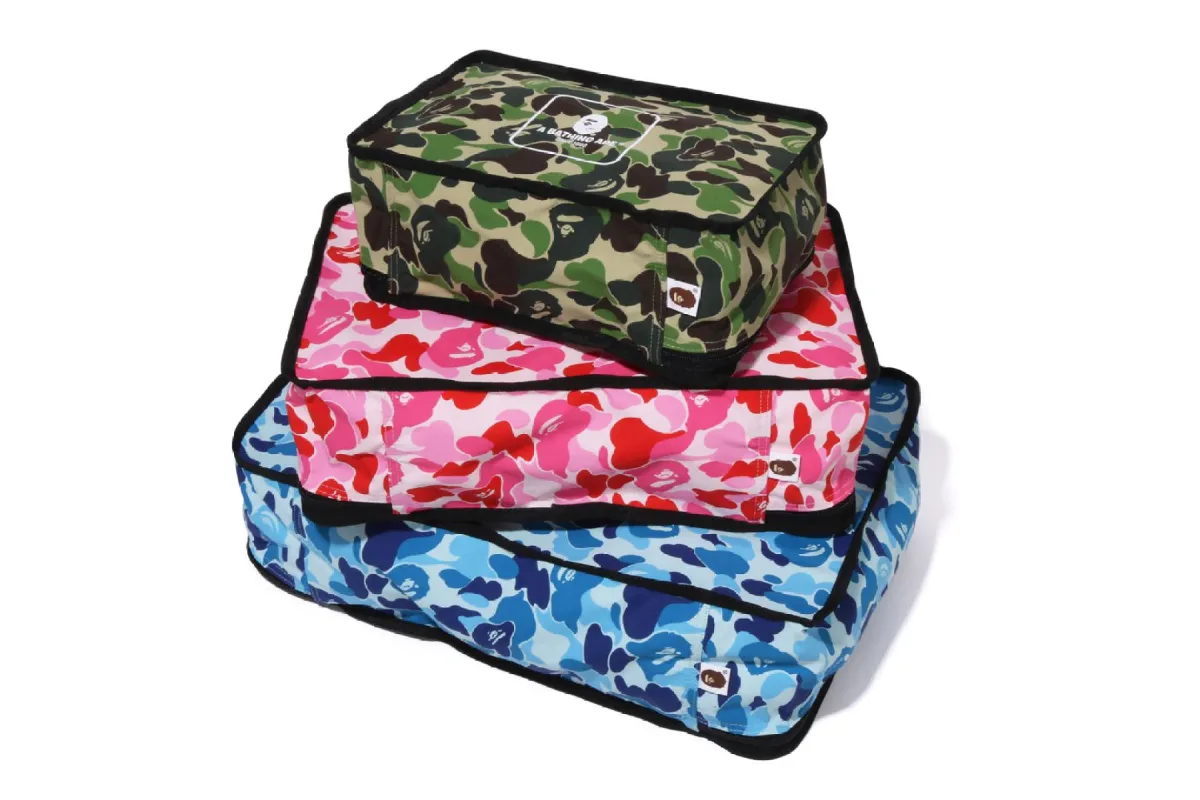 ABC CAMO TRAVEL POUCH sold by Bape