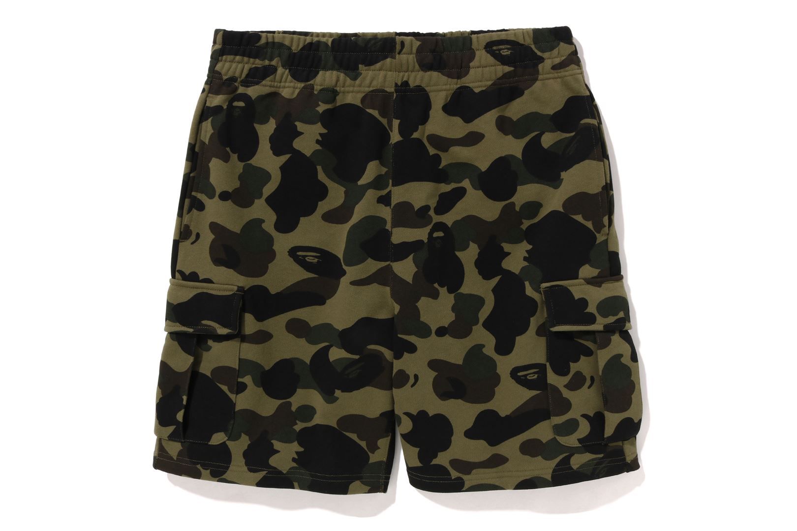 1ST CAMO 6 POCKET SWEAT SHORTS sold by Bape