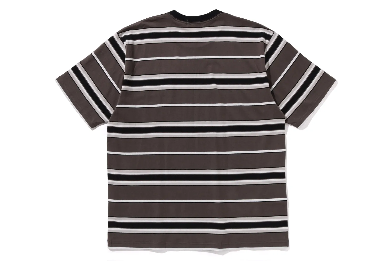 APE HEAD ONE POINT POCKET RELAXED FIT STRIPE TEE sold by Bape product image thumbnail 5