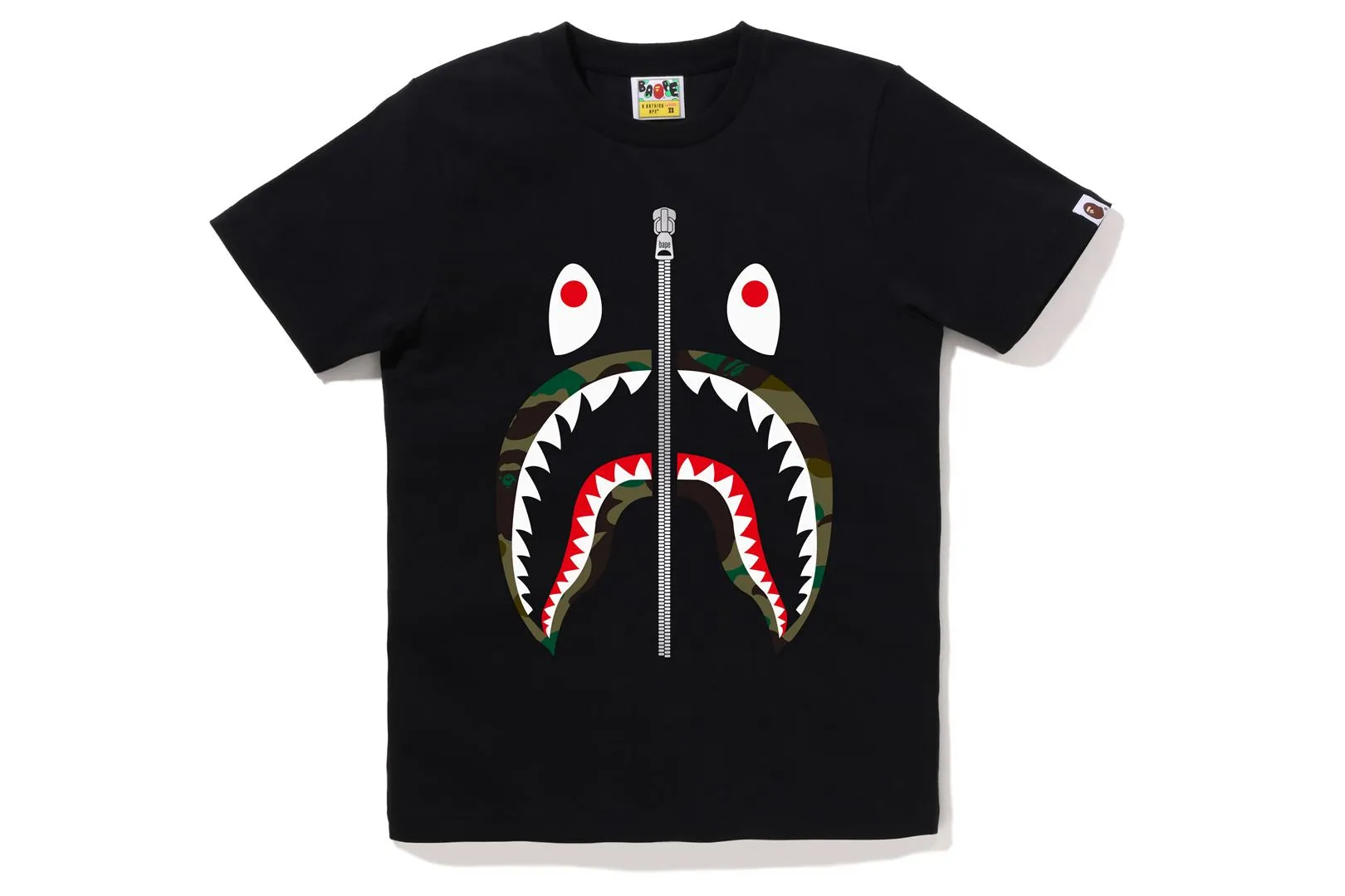 1ST CAMO SHARK TEE sold by Bape product image thumbnail 4