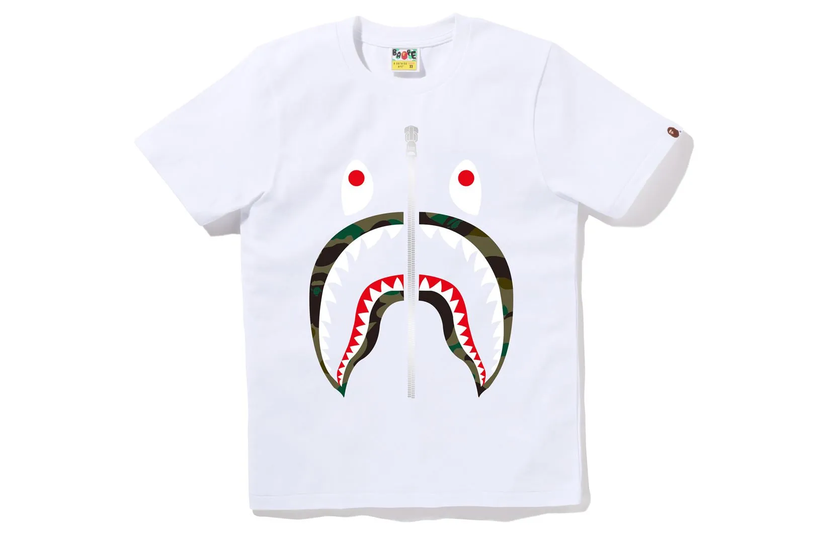 1ST CAMO SHARK TEE sold by Bape product image thumbnail 2