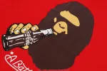 【 BAPE X Coca-Cola 】APE HEAD TEE sold by Bape