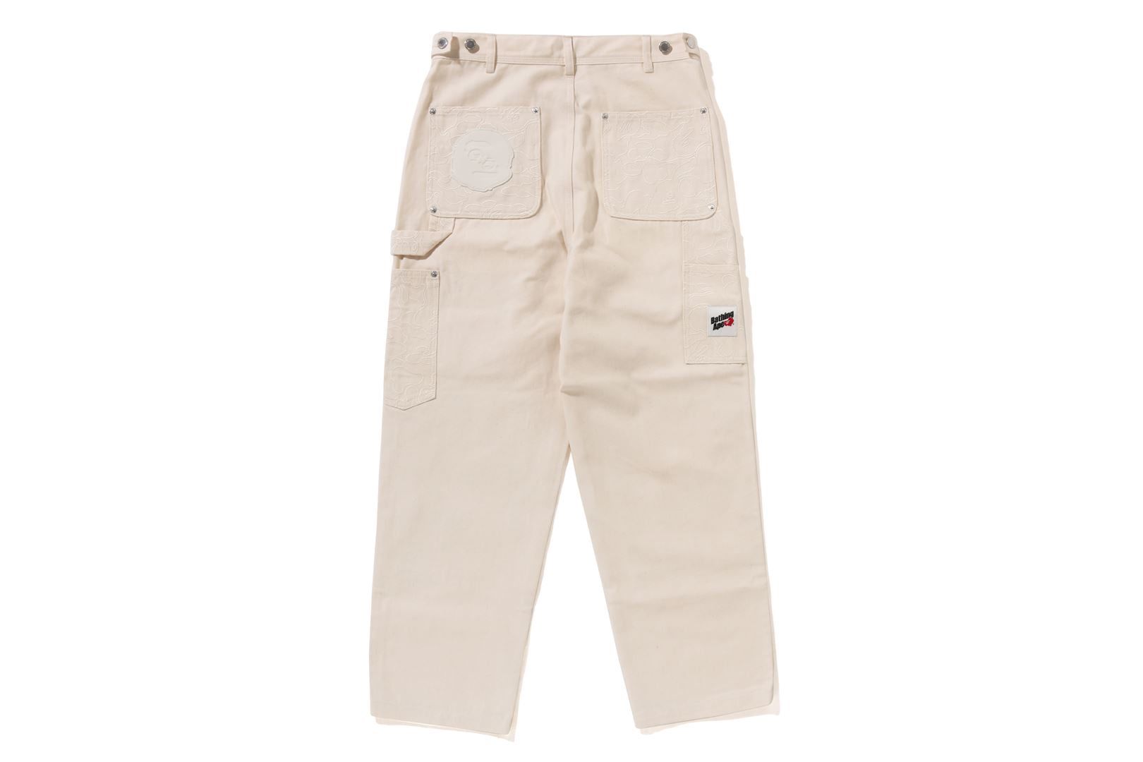 LINE CAMO PATCH DENIM DOUBLE KNEE WORK PANTS sold by Bape product image thumbnail 2