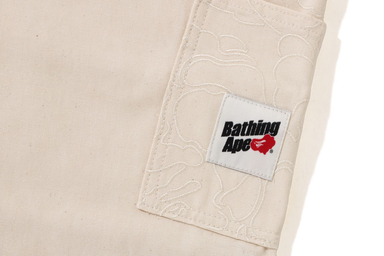 LINE CAMO PATCH DENIM DOUBLE KNEE WORK PANTS sold by Bape product image thumbnail 3