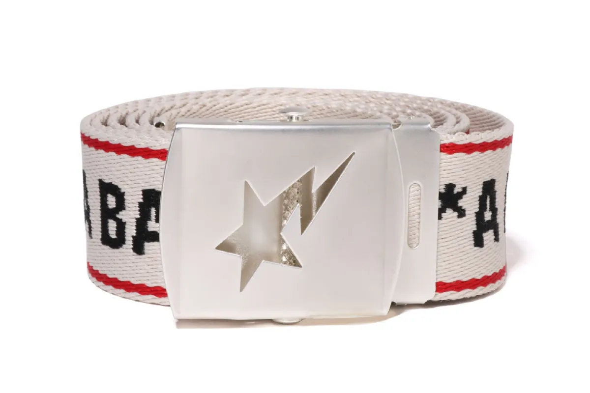A BATHING APE LOGO BELT made by Bape