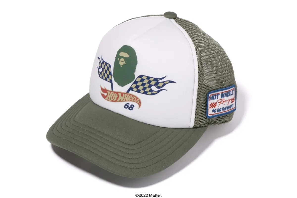 【 BAPE X HOT WHEELS 】MESH CAP sold by Bape