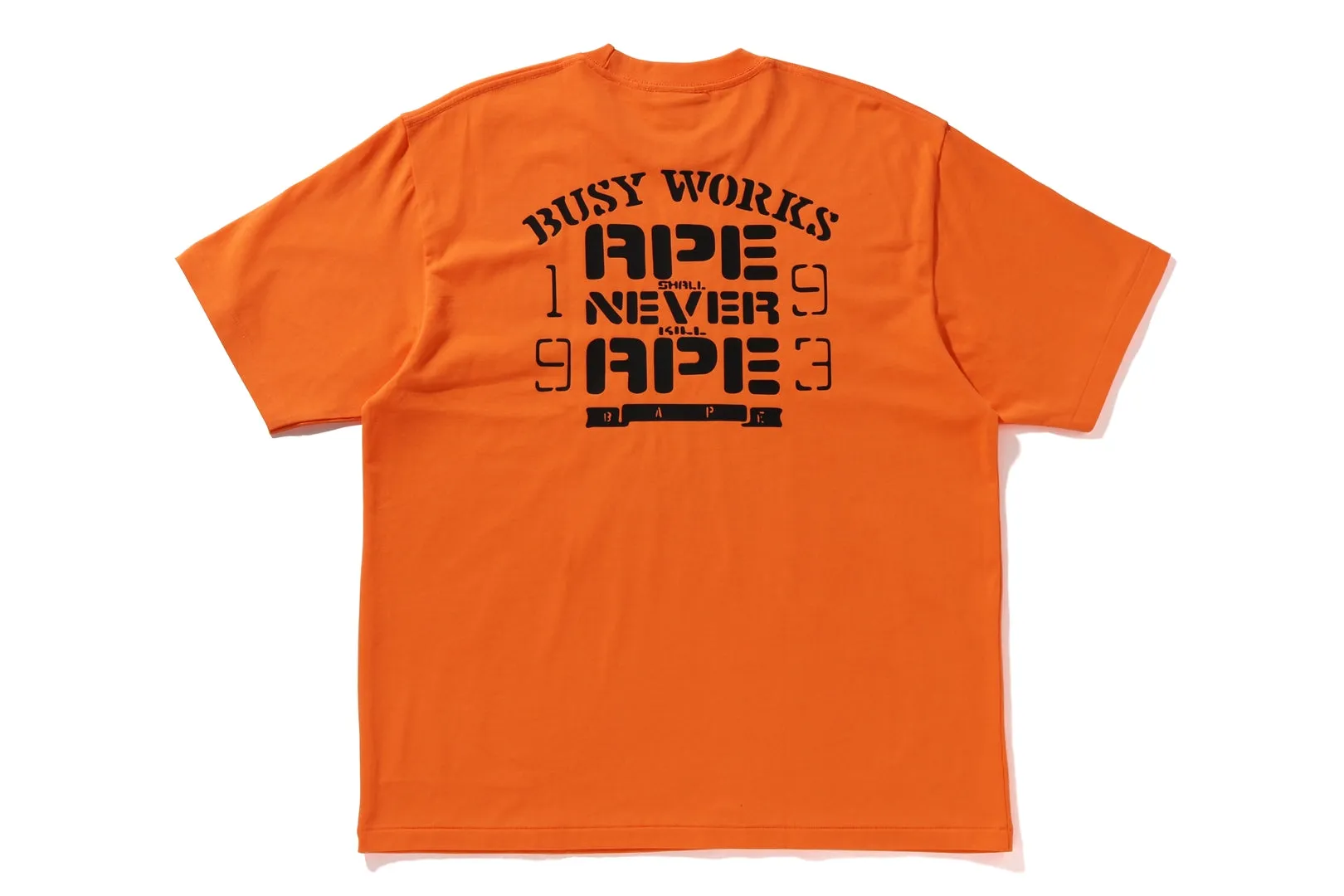 OG APE HEAD COLLEGE RELAXED FIT TEE sold by Bape product image thumbnail 2