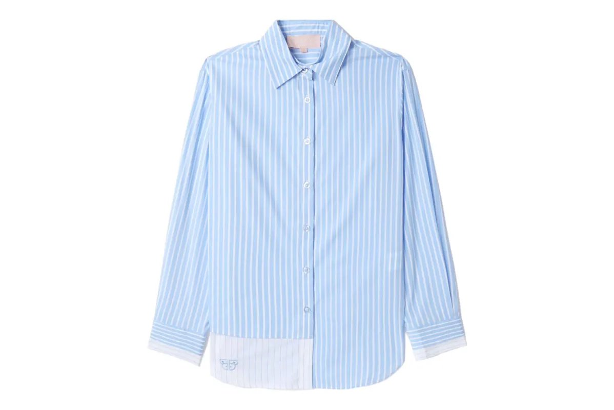 BAPY BLUE STRIPES SHIRT sold by Bape