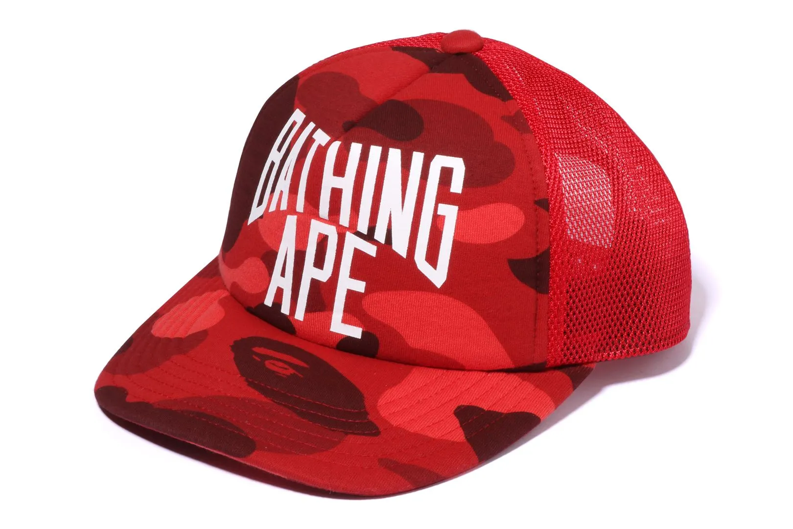 COLOR CAMO NYC LOGO MESH CAP sold by Bape
