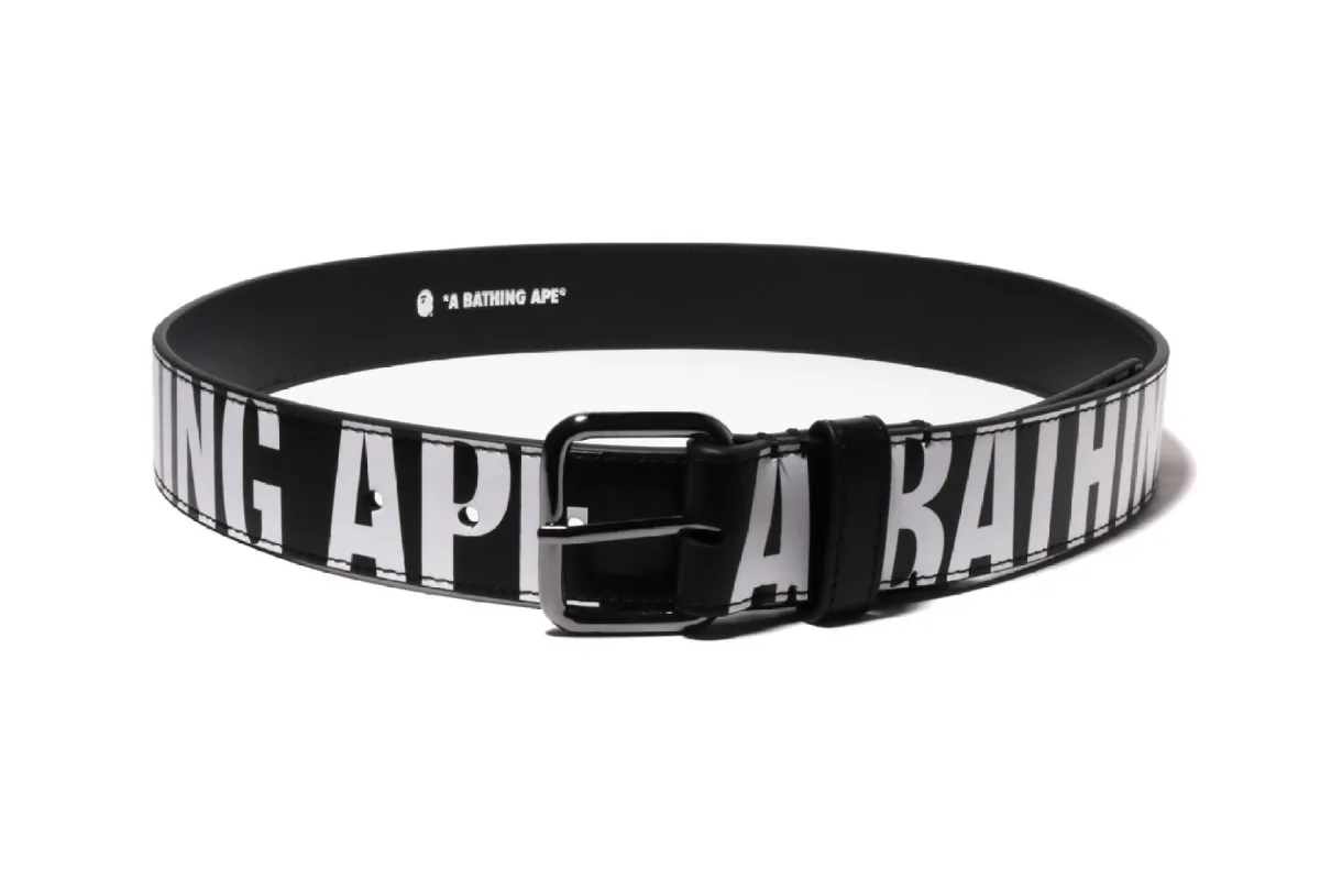 DEBOSSED LOGO BELT made by Bape