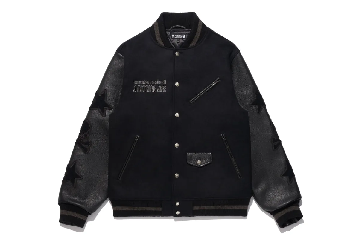 【 BAPE X MMJ 】VARSITY JACKET sold by Bape