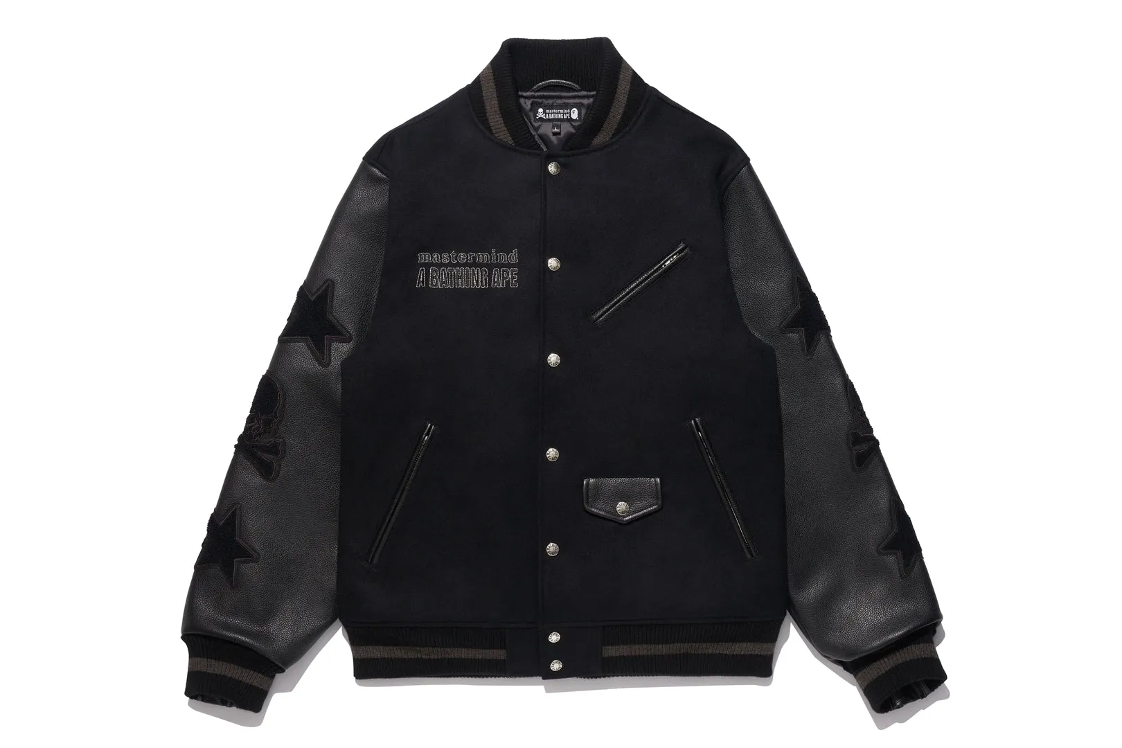 ジャケット・アウター STARTER Leather varsity jacket M HOMAGE X Starter Gameday Varsity Jacket - Black -Size L