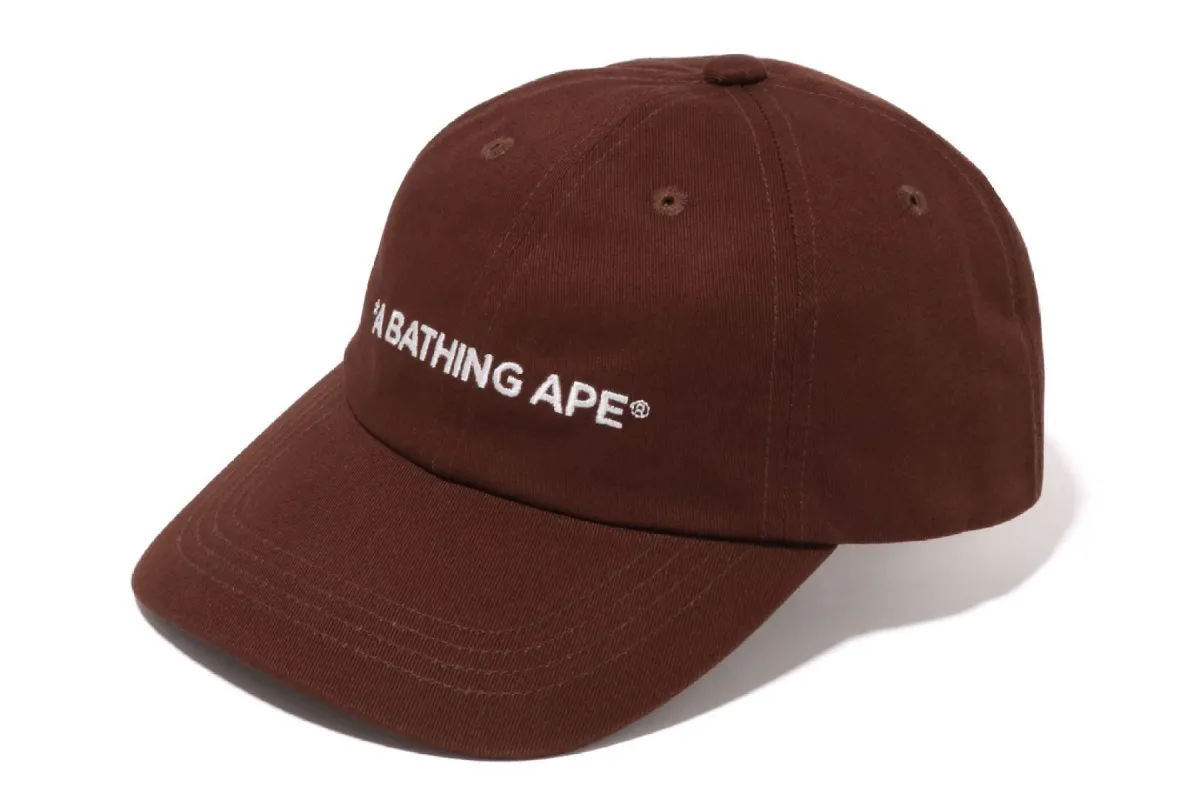 A BATHING APE 6PANEL CAP sold by Bape