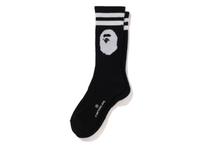 APE HEAD LINE SOCKS sold by Bape