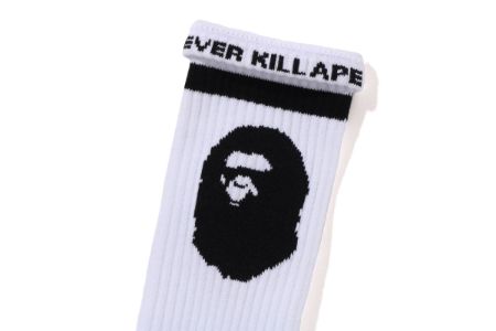 APE HEAD LINE SOCKS sold by Bape