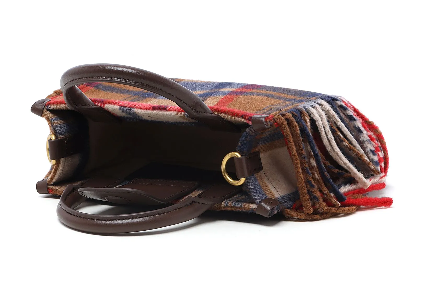 BAPY CHECKED FRINGE TOTE sold by Bape product image thumbnail 5