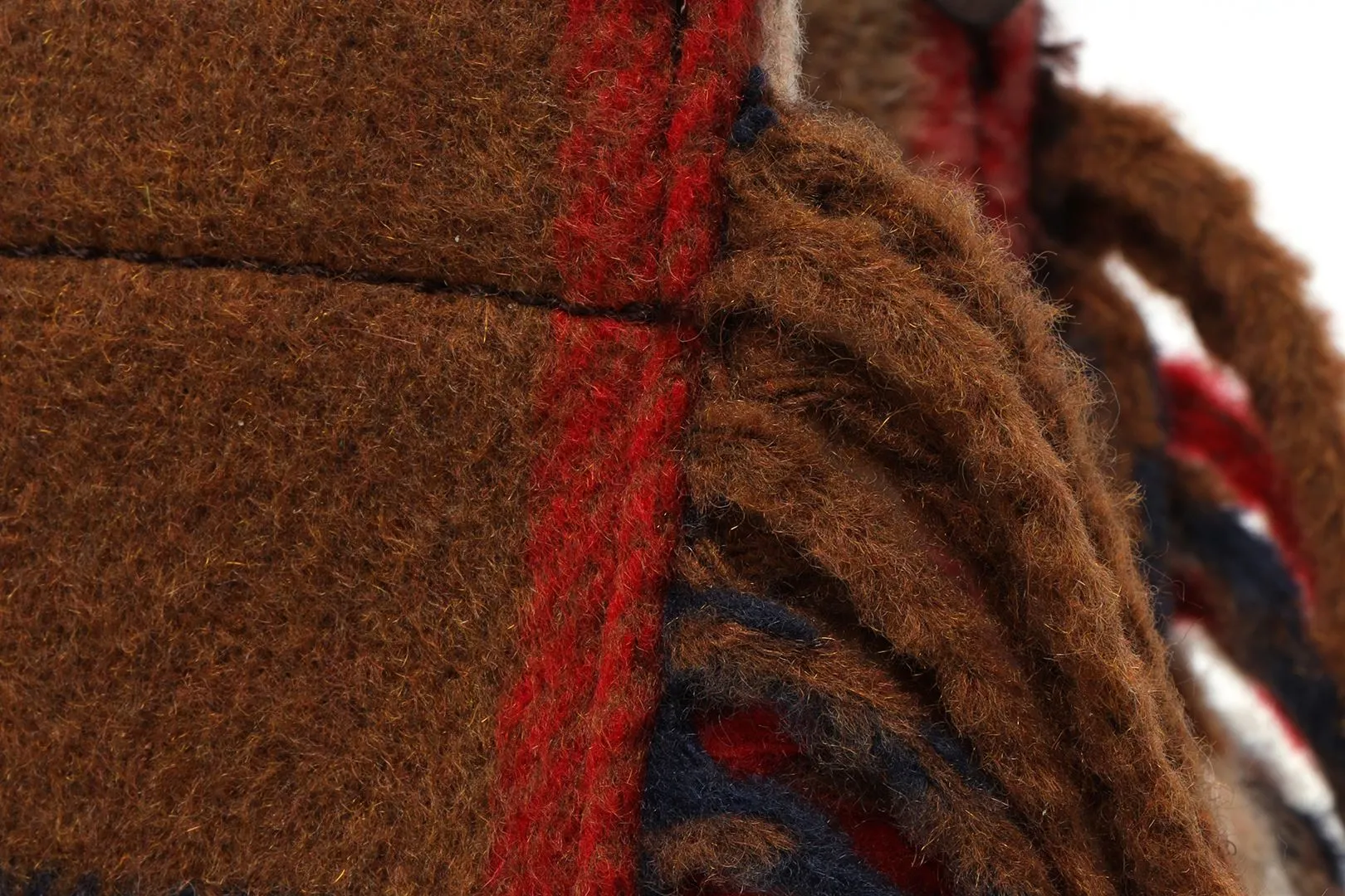 BAPY CHECKED FRINGE TOTE sold by Bape product image thumbnail 4