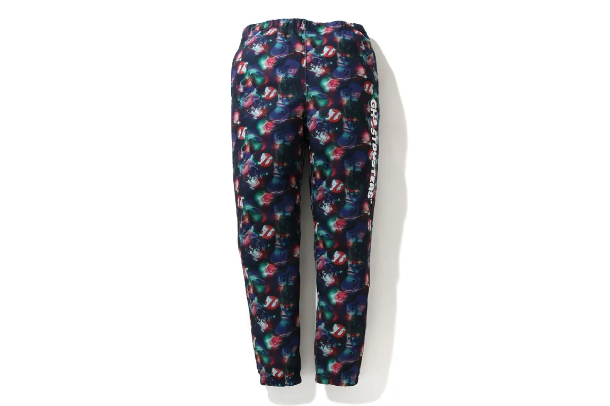 【 BAPE X GHOSTBUSTERS 】CAMO SLIM SWEAT PANTS sold by Bape
