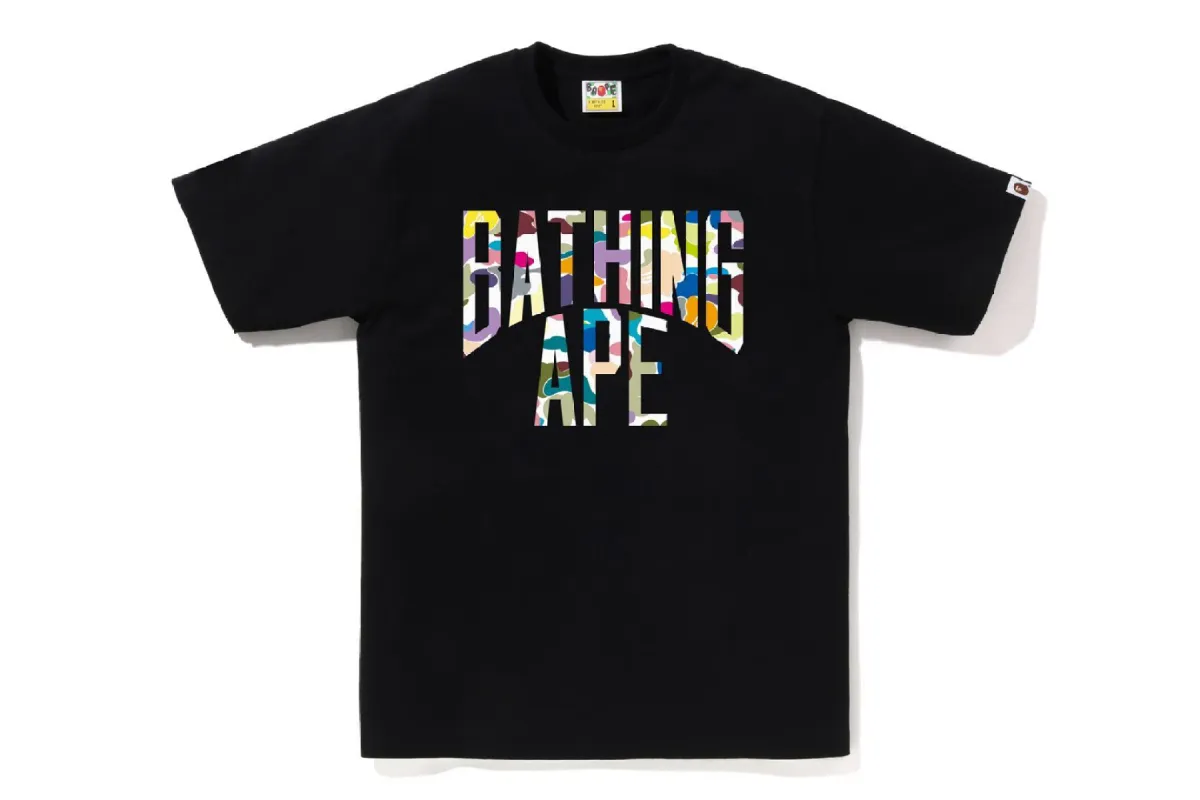 MULTI CAMO NYC LOGO TEE sold by Bape