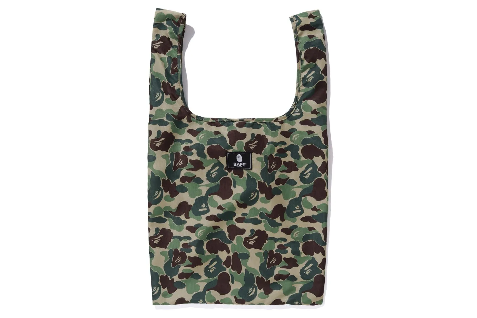 ABC CAMO SHOPPING BAG L sold by Bape