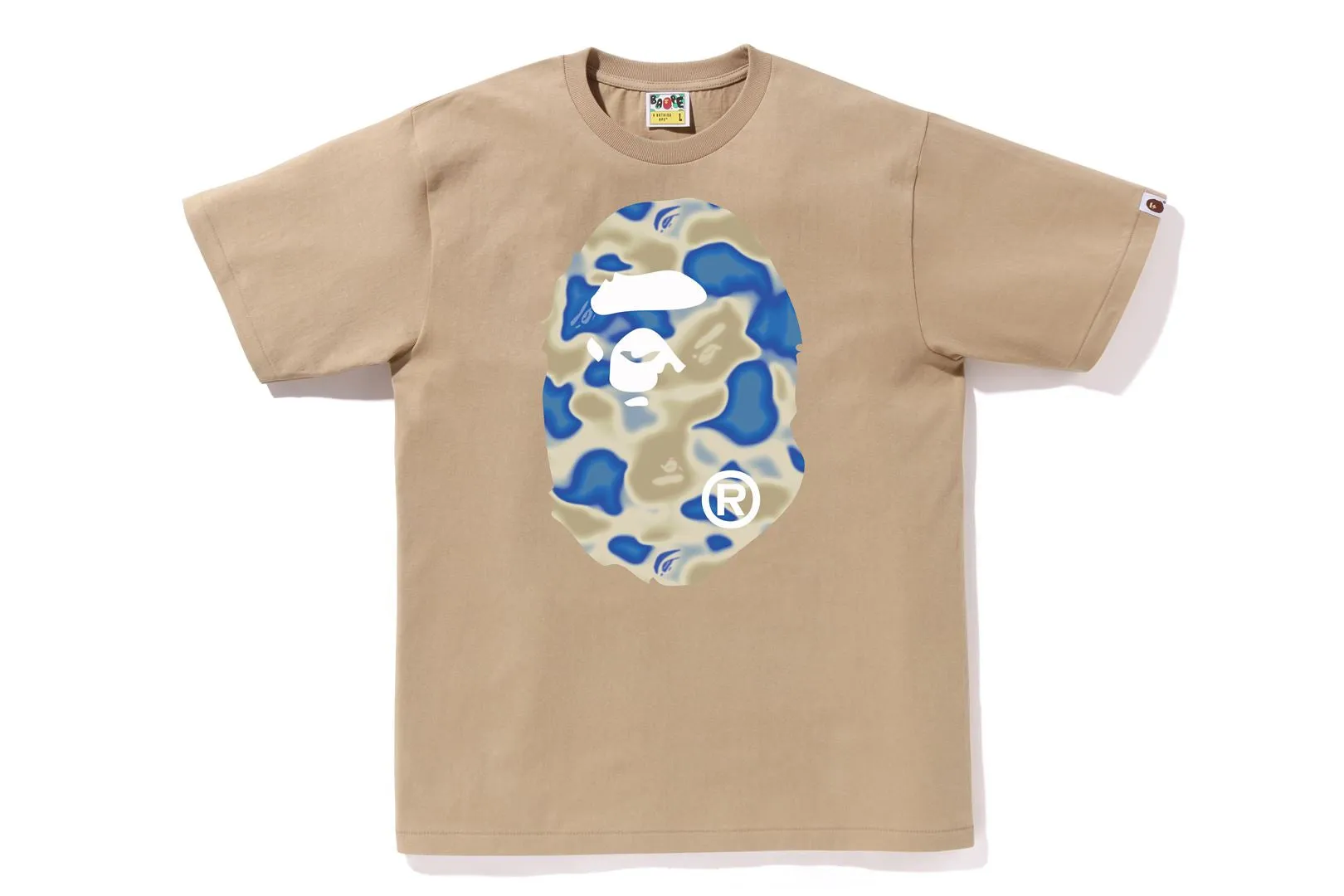 LIQUID CAMO BIG APE HEAD TEE sold by Bape product image thumbnail 5