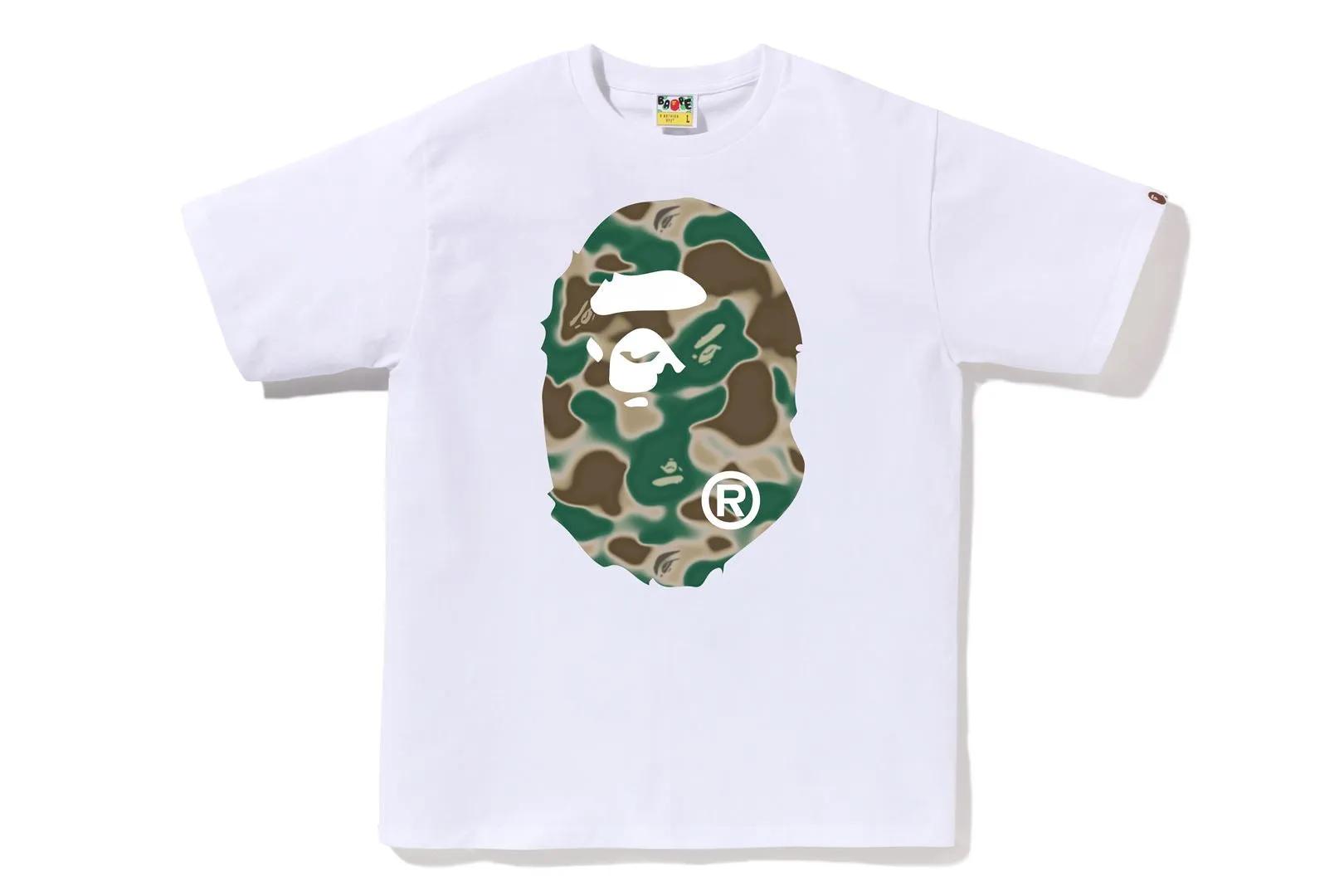 LIQUID CAMO BIG APE HEAD TEE sold by Bape product image thumbnail 3