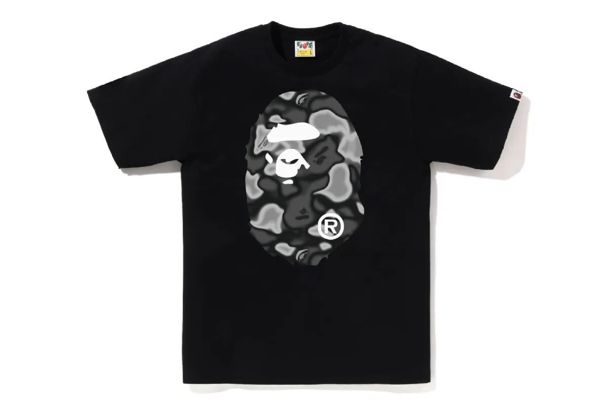 LIQUID CAMO BIG APE HEAD TEE sold by Bape