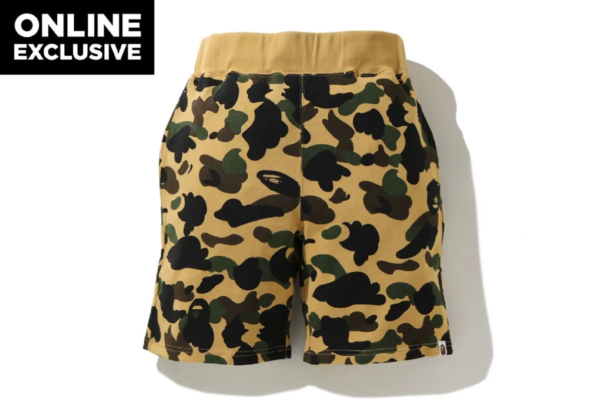 1ST CAMO SWEAT SHORTS -ONLINE EXCLUSIVE- sold by Bape