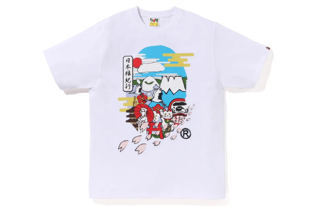JAPAN CULTURE APE HEAD TEE sold by Bape