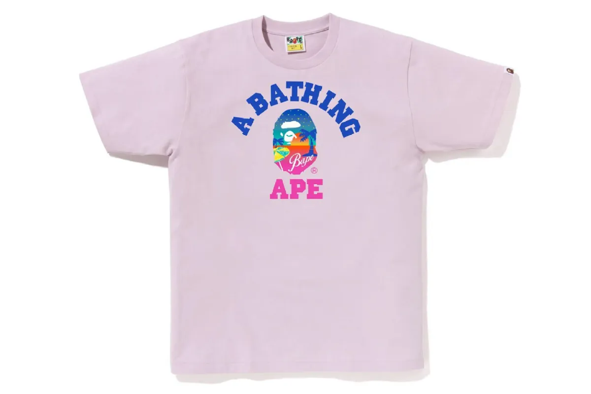BAPE SUNSET BEACH TEE made by Bape