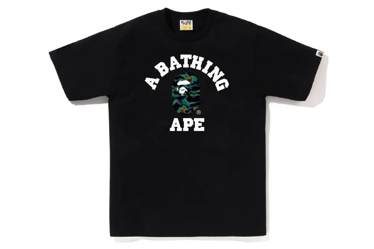 BAPE THERMOGRAPHY COLLEGE TEE sold by Bape