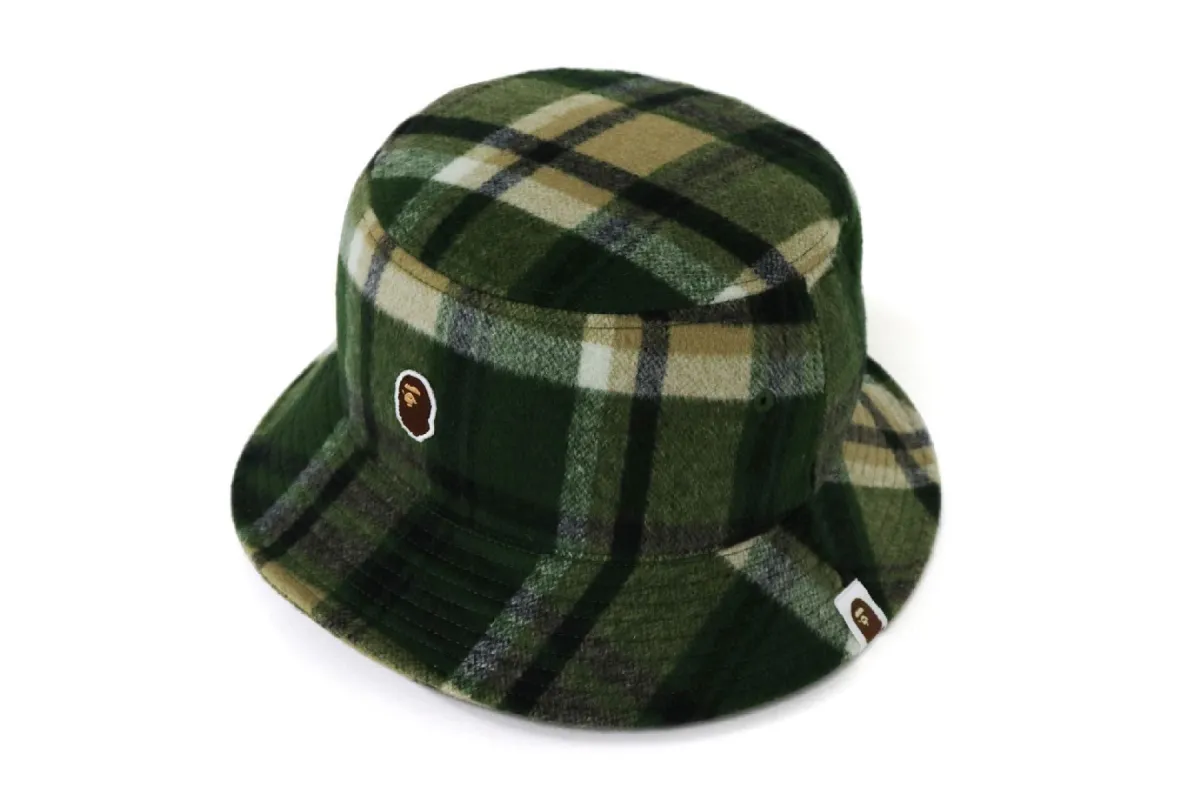 BAPE CHECK HAT sold by Bape