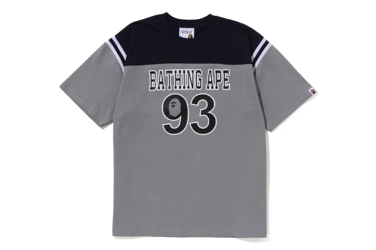 FOOTBALL RELAXED FIT TEE sold by Bape