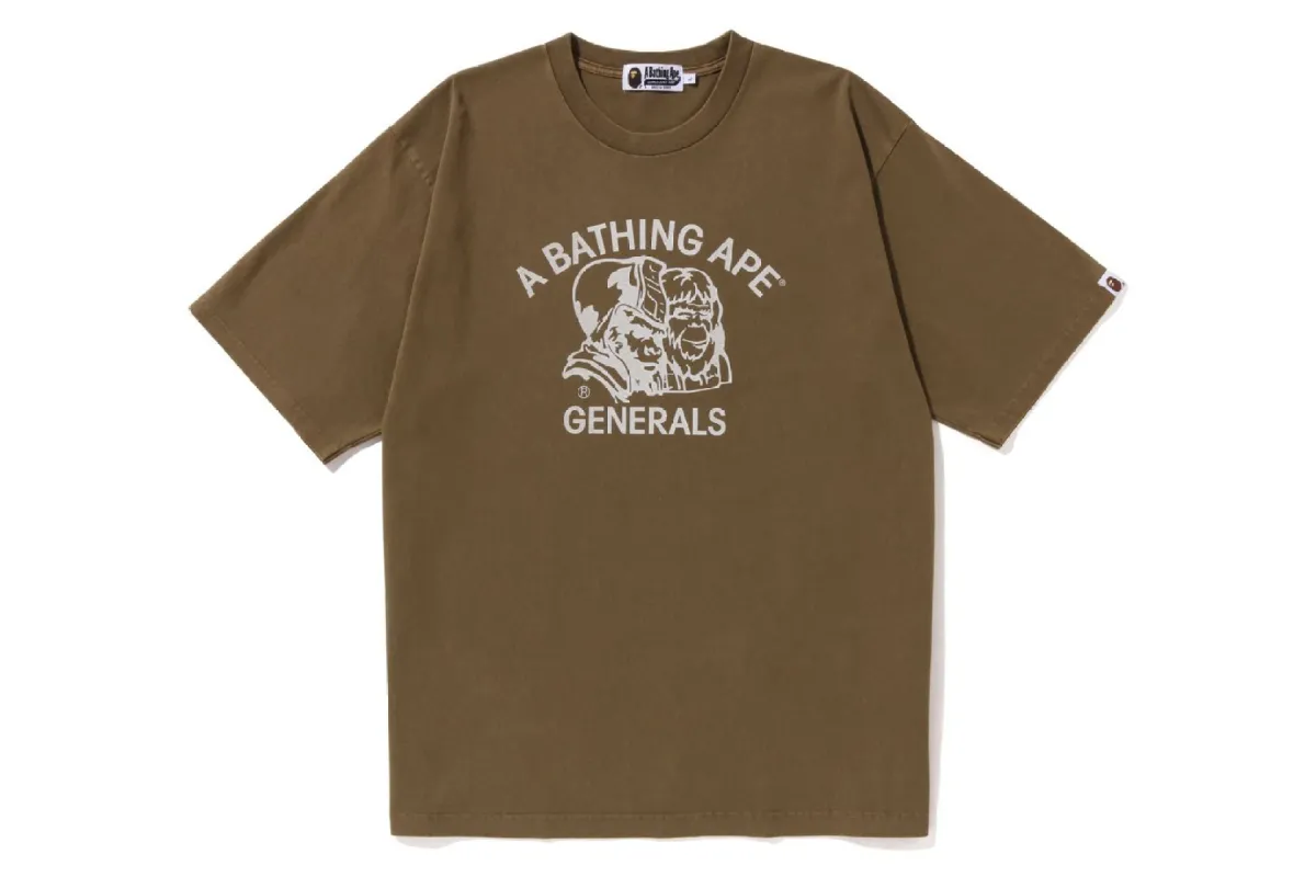 PIGMENT DYED GENERAL BAPE RELAXED FIT TEE sold by Bape