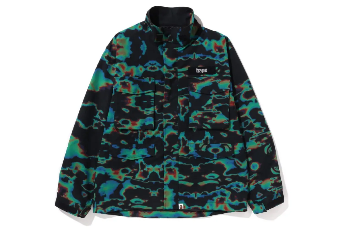 BAPE THERMOGRAPHY LOOSE FIT M-65 JACKET sold by Bape