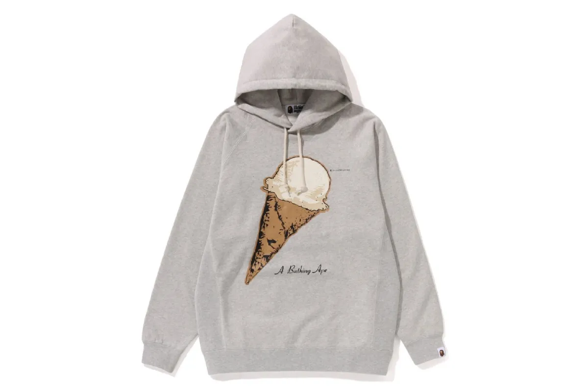 ICE CREAM OVERSIZED PULLOVER HOODIE sold by Bape
