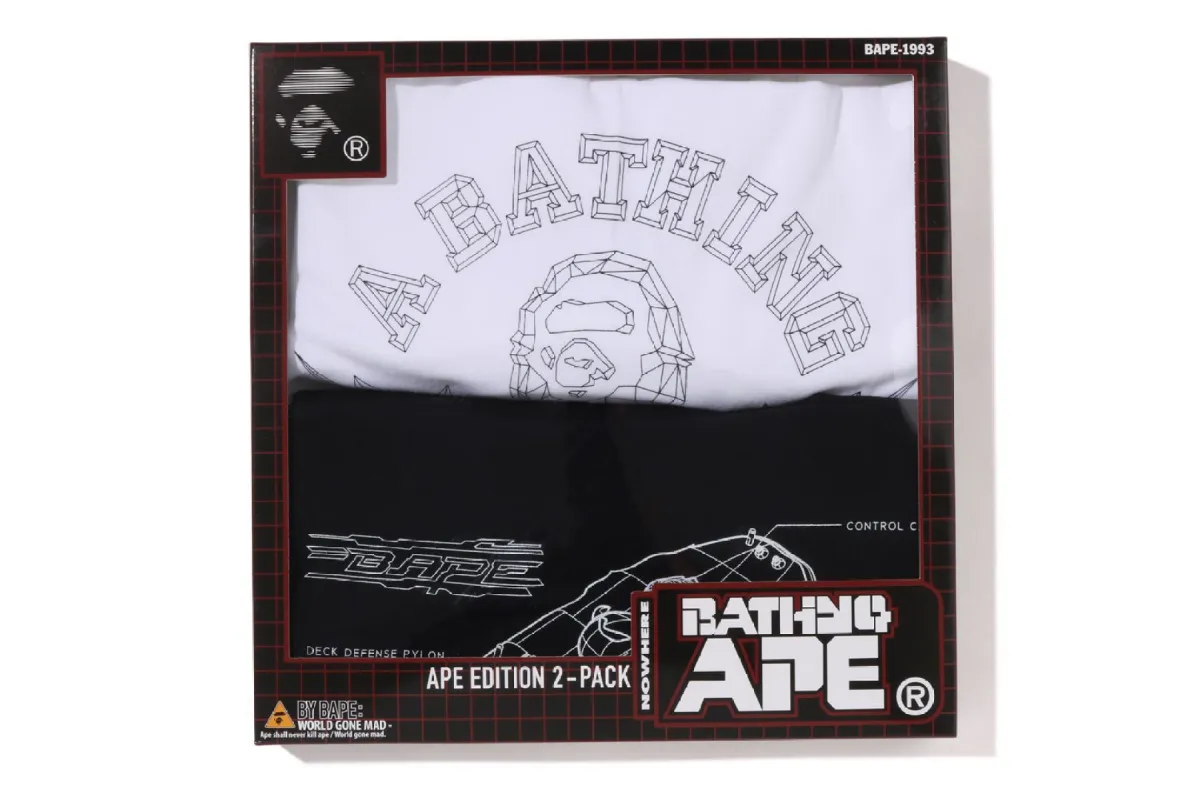 TEE PACKAGE BOX #2 made by Bape